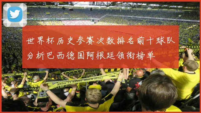 世界杯历史参赛次数排名前十球队分析巴西德国阿根廷领衔榜单